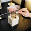 716d4330c9b26333f66f52bc90dfbdc1 Acrylic Pearl Makeup Brush Organizer