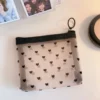c324546f180b46c6a71a469efc27c36d Cute Heart Grenadine Cosmetic Bag 3pcs Set