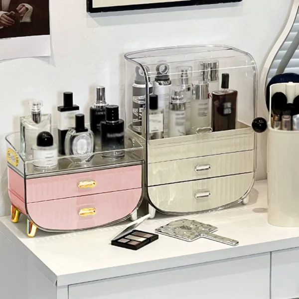 cn-11134207-820l4-mhlrk6wxog00f8 Transparent Makeup Storage Box with Drawers