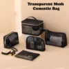 my-11134207-7qukx-lk513b8ju7161a Transparent Mesh Cosmetic Travel Bag 5pcs Set