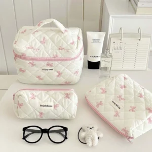 sg-11134201-7rd55-lwo69878doin12 Bow Large Capacity Cosmetic Travel Bag Set