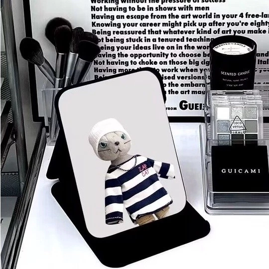 sg-11134201-7rfg4-m3m1wsy7gybs92 PU Leather Folding Desktop Makeup Mirror